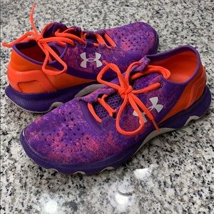 Under Armour Clemson Sneakers, 4.5Y / 6W